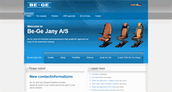 Desktop Screenshot of jany.dk